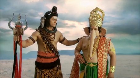 Banasur attempts to kill Mahadev (2014) - Episode 9 poster and promotional image