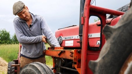New tractor and old rakes (2023) - Episode 12 poster and promotional image