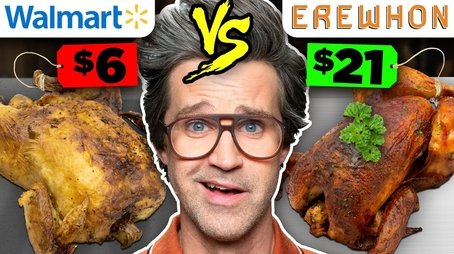 Cheap vs. Expensive Grocery Store (Taste Test) (2023) - Episode 38 poster and promotional image