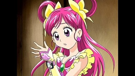 The Pretty Cure of Hope Is Born! (2007) - Episode 1 poster and promotional image