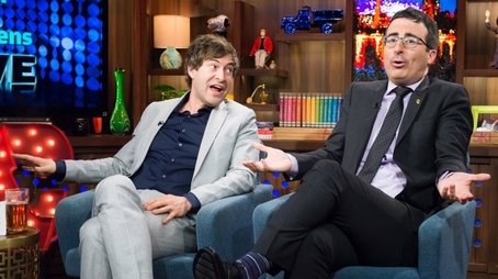 John Oliver & Mark Duplass (2015) - Episode 38 poster and promotional image