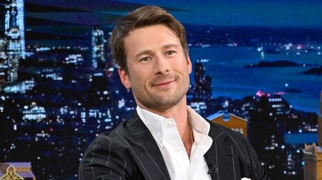 Glen Powell, Christian Slater, Arlo Parks (2024) - Episode 113 poster and promotional image