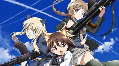 Strike Witches (2008) - Season 1 poster and promotional image