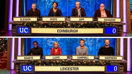 Christmas 2021 - Edinburgh v Leicester (2021) - Episode 125 poster and promotional image