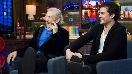 Orlando Bloom & Ian McKellen (2013) - Episode 66 poster and promotional image