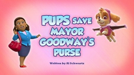 Pups Save Mayor Goodway's Purse (2019) - Episode 10 poster and promotional image