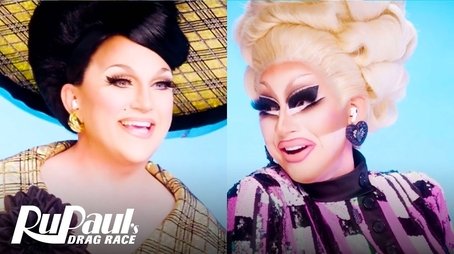 The Pit Stop S13 E11 | Trixie Mattel & BenDeLaCreme Pop Off! | RuPaul's Drag Race (2021) - Episode 11 poster and promotional image