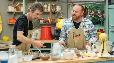 Danny Dyer, Rhod Gilbert, Leigh Francis, Yinka Bokinn (2024) - Episode 2 poster and promotional image