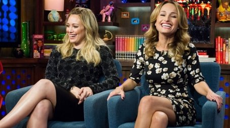 Hilary Duff & Giada De Laurentiis (2014) - Episode 161 poster and promotional image