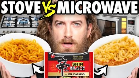 Stove vs. Microwave Taste Test (2022) - Episode 122 poster and promotional image