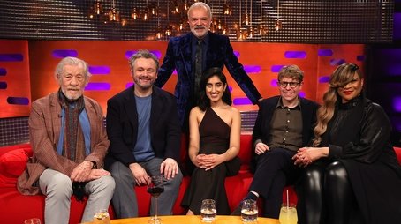 Sir Ian McKellen, Michael Sheen, Ambika Mod, Josh Widdicombe and Gabrielle (2024) - Episode 17 poster and promotional image
