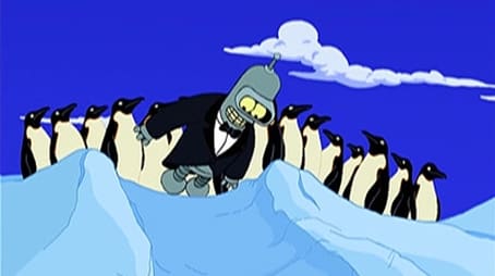 Bender unter Pinguinen