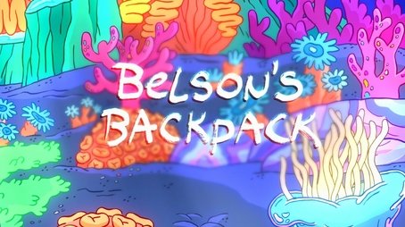 Belson's Backpack