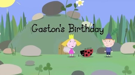 Gaston's Birthday (2012) - Episode 46 poster and promotional image