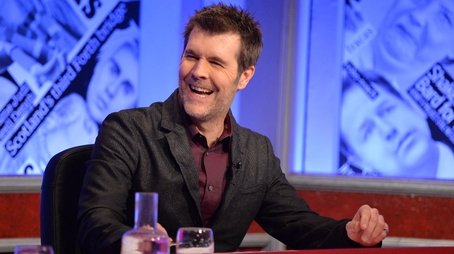 Rhod Gilbert, Andy Hamilton, Baroness Warsi (2018) - Episode 5 poster and promotional image