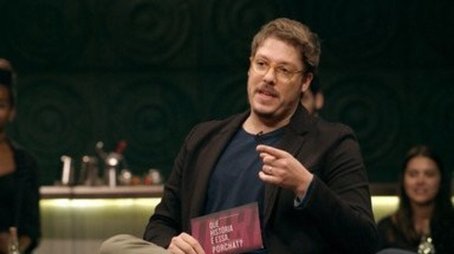 Lucio Mauro Filho, Zeca Camargo and Katiuscia Canoro (2019) - Episode 2 poster and promotional image