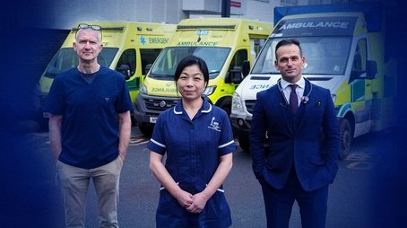 The NHS Crisis: Can It Be Fixed? (2023) - Episode 1 poster and promotional image