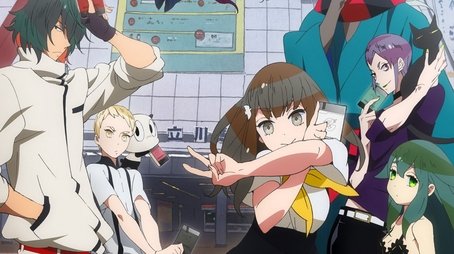 Gatchaman Crowds (2013) poster