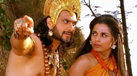 Jayadrath kidnaps Draupadi (2014) - Episode 8 poster and promotional image