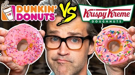 Dunkin vs. Krispy Kreme Taste Test | Food Feuds (2021) - Episode 137 poster and promotional image