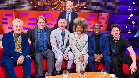 Daniel Craig, Fleur East, Clive Myrie, Sir Ian McKellen, John Bishop and Charlie Puth (2022) - Episode 8 poster and promotional image