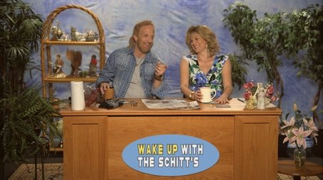 Wake Up With The Schitt's: Spilling the Beans on the Good News (2016) - Episode 1 poster and promotional image