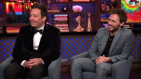 Sam Claflin and Jimmy Fallon (2023) - Episode 44 poster and promotional image