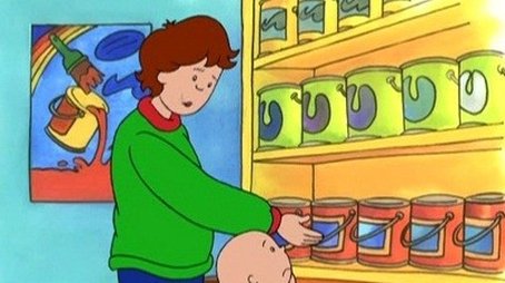Caillou and Daddy (1998) - Episode 39 poster and promotional image
