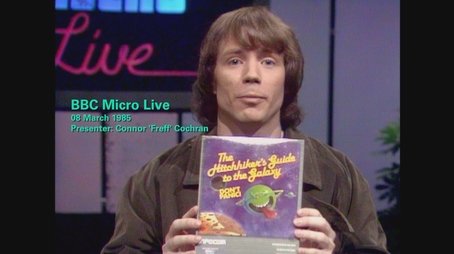Douglas Adams on BBC Micro Live (1985) - Episode 24 poster and promotional image