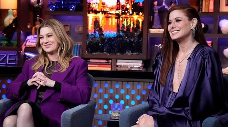 Debra Messing, Ellen Pompeo (2025) - Episode 50 poster and promotional image