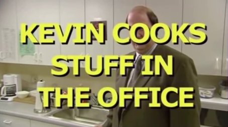 Kevin Cooks Stuff in the Office (2007) - Episode 91 poster and promotional image