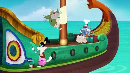 Oggy and the Short-Sighted Cyclops (2018) - Episode 100 poster and promotional image