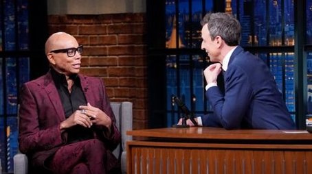 RuPaul, Stacey Abrams, Maria Bamford (2020) - Episode 65 poster and promotional image