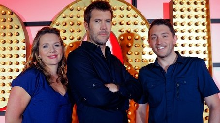 Rhod Gilbert, Kerry Godliman and Jon Richardson (2012) - Episode 2 poster and promotional image