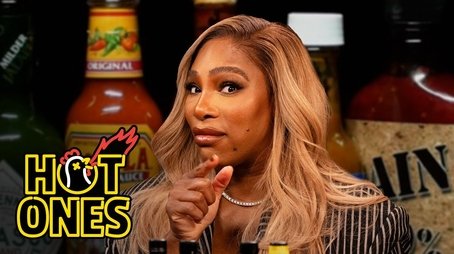 Serena Williams Returns Hot Sauce Serve After Hot Sauce Serve While Eating Spicy Wings (2024) - Episode 7 poster and promotional image