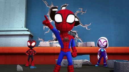 Spidey To The Power Of Three/ Panther Patience (2023) - Episode 28 poster and promotional image