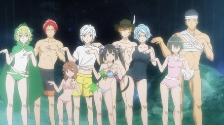 Is It Wrong to Expect a Hot Spring in a Dungeon? (2016) - Episode 1 poster and promotional image
