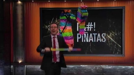 John Oliver Literally Destroys Piñatas (2014) - Episode 12 poster and promotional image