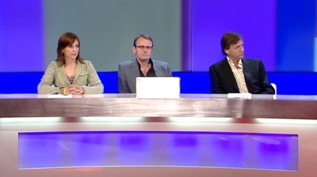 Richard Madeley, Mel Giedroyc, Lee Mack, Simon Amstell (2005) - Episode 1 poster and promotional image