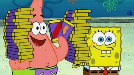 Bob Esponja Calça Quadrada320