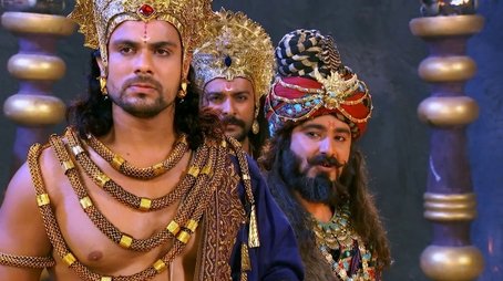 Krishna challenges Jarasandh (2014) - Episode 3 poster and promotional image