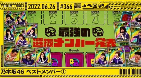 Nogizaka46 Best Member ① (2022) - Episode 25 poster and promotional image