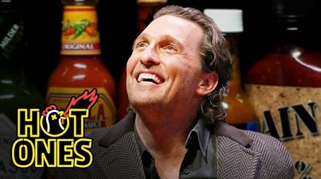 Matthew McConaughey Grunts It Out While Eating Spicy Wings (2020) - Episode 4 poster and promotional image