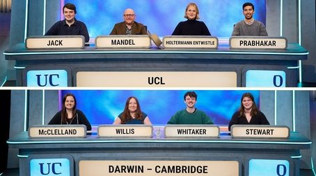 UCL v Darwin College, Cambridge (2025) - Episode 27 poster and promotional image