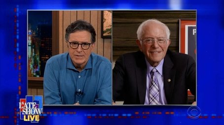 Sen. Bernie Sanders, Julia Michaels (2021) - Episode 121 poster and promotional image