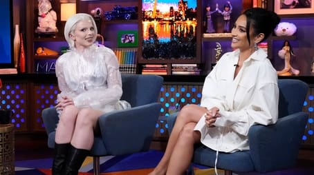Julia Fox & Shay Mitchell (2024) - Episode 90 poster and promotional image