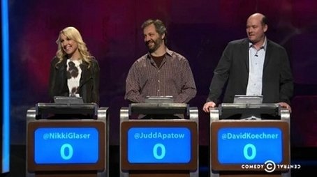 Nikki Glaser, Judd Apatow, David Koechner (2013) - Episode 14 poster and promotional image