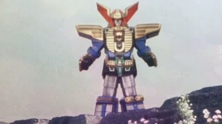 Complete!! The Chōriki Robot!