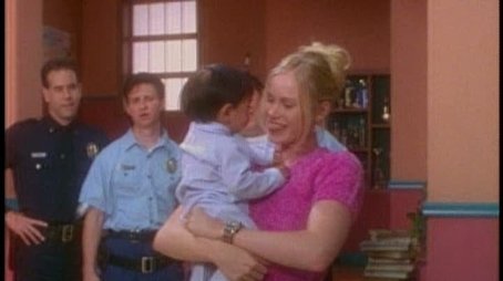 Fünf Power Rangers und ein Baby