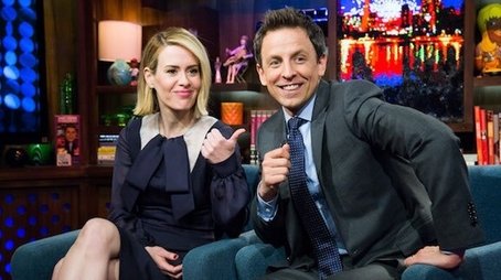 Sarah Paulson & Seth Meyers (2014) - Episode 28 poster and promotional image